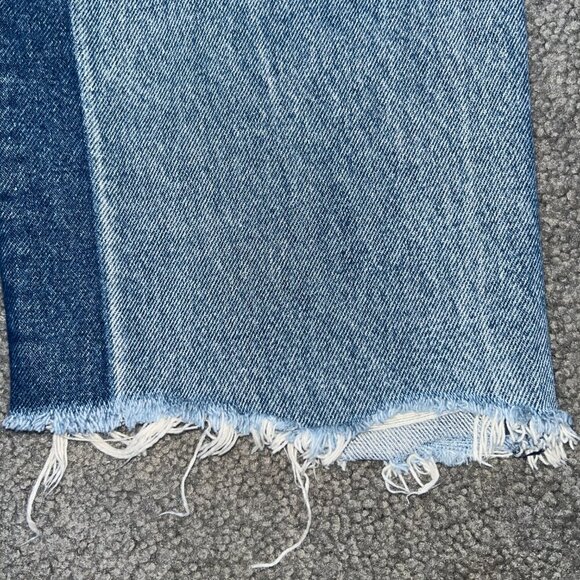 GRLFRND HELENA BLUE JEANS in TOXIC WASH - MADE IN USA 100% COTTON  EUC  SIZE 31 - Picture 10 of 15